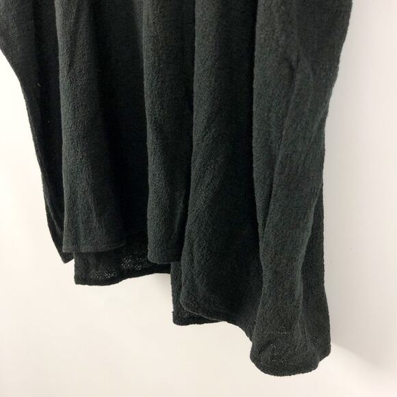 Madewell Womens Texture & Thread Tiered-Sleeve Top Size 3X Black NWT - Picture 7 of 11